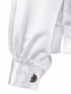 Bunadskjorte i silke white  thumbnail