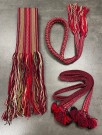 Beltestakk hårvippe, belte og forklebånd rød/burgunder R20 thumbnail