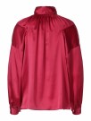 Bunadskjorte i 100% silke rød  thumbnail