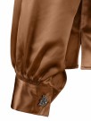Bunadskjorte i silke bronze  thumbnail