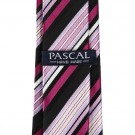 Pascal klassisk slips svart/lilla/cerise thumbnail