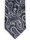 Pascal slips blå/svart brokade thumbnail