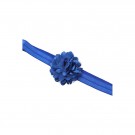 Pascal hårbånd blomst, blå thumbnail