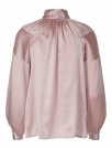 Bunadskjorte i 100% silke rosa thumbnail