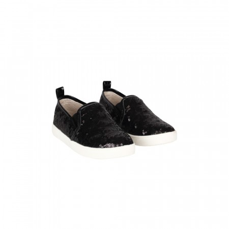 Pascal sneakers med paljetter svart