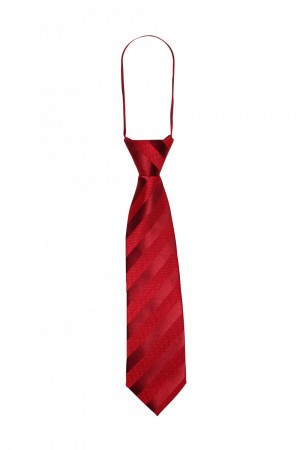Pascal stripete slips rød