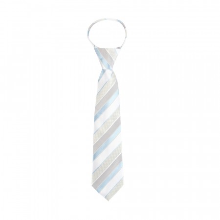Pascal slips stripete lyseblå/grå