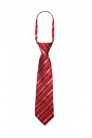 Pascal stripete slips rød