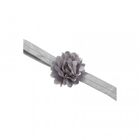 Pascal hårbånd blomst, grå