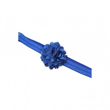 Pascal hårbånd blomst, blå