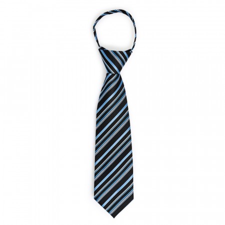 Pascal slips stripete svart/blå